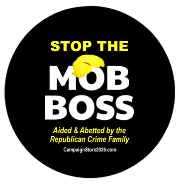 Mob Boss Campaign Pin