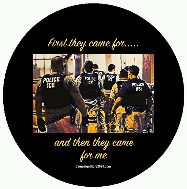 And Then They Came For Me Pin