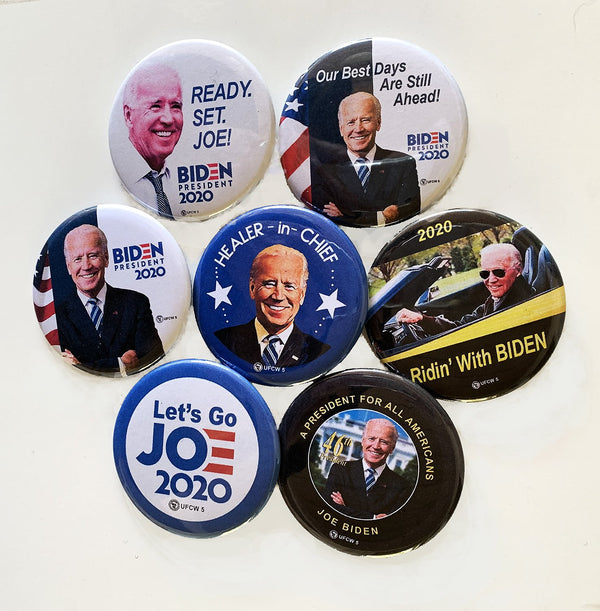 Joe Biden Collector Set of 7 pins
