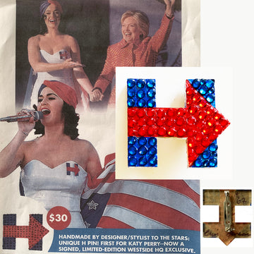 Hillary "H" Pin