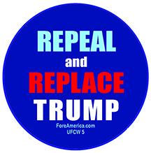 Repeal & Replace Trump Pin