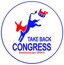 Take Back Congress Pin