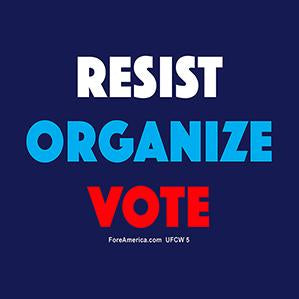 Resist, Organize, Vote Magnet
