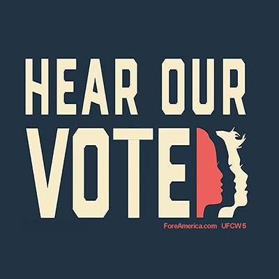 Hear Our Vote Magnet