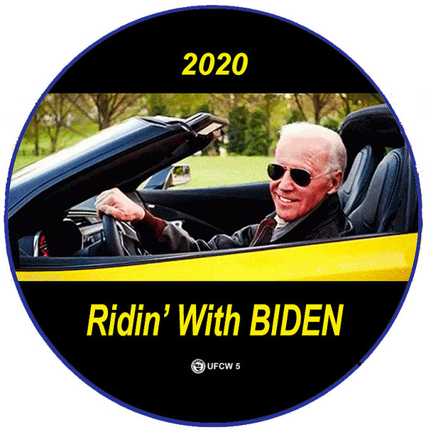 Ridin' With Biden Pin