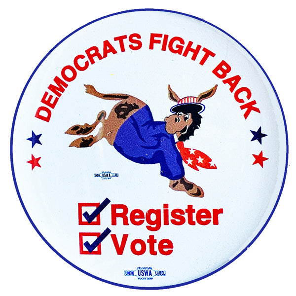Democrats Fight Back Pin