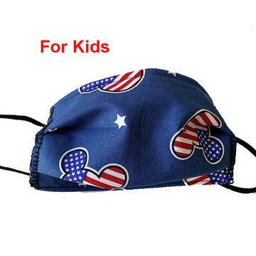 Patriotic Mickey Mask for Kids