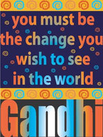 Gandhi: Be The Change You Wish To See Tote
