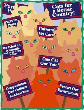 Cats For A Better Country Tote