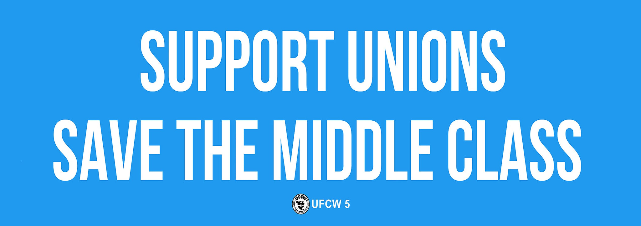 Unions Weekend (Bumper Sticker)