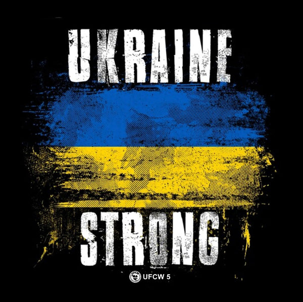 Ukraine Strong Bumper Sticker