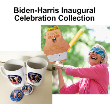 Inaugural Celebration Collection (2 mugs, 2 pins & a Baby Trump Pinata)